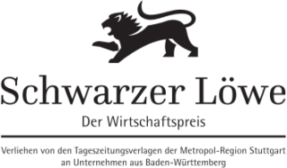 Schwarzer Löwe Logo.