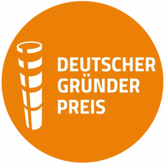 Deutscher Gründerpreis Logo.