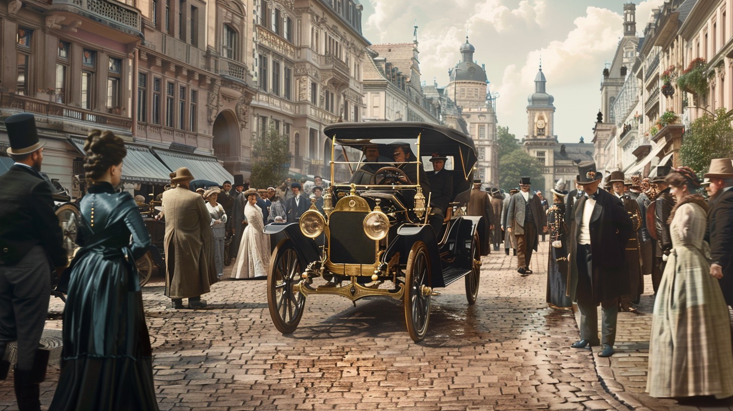 A picture showing an old painting.