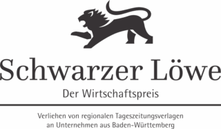 Schwarzer Löwe Logo.
