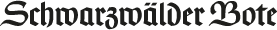 Schwarzwälder Bote Logo.